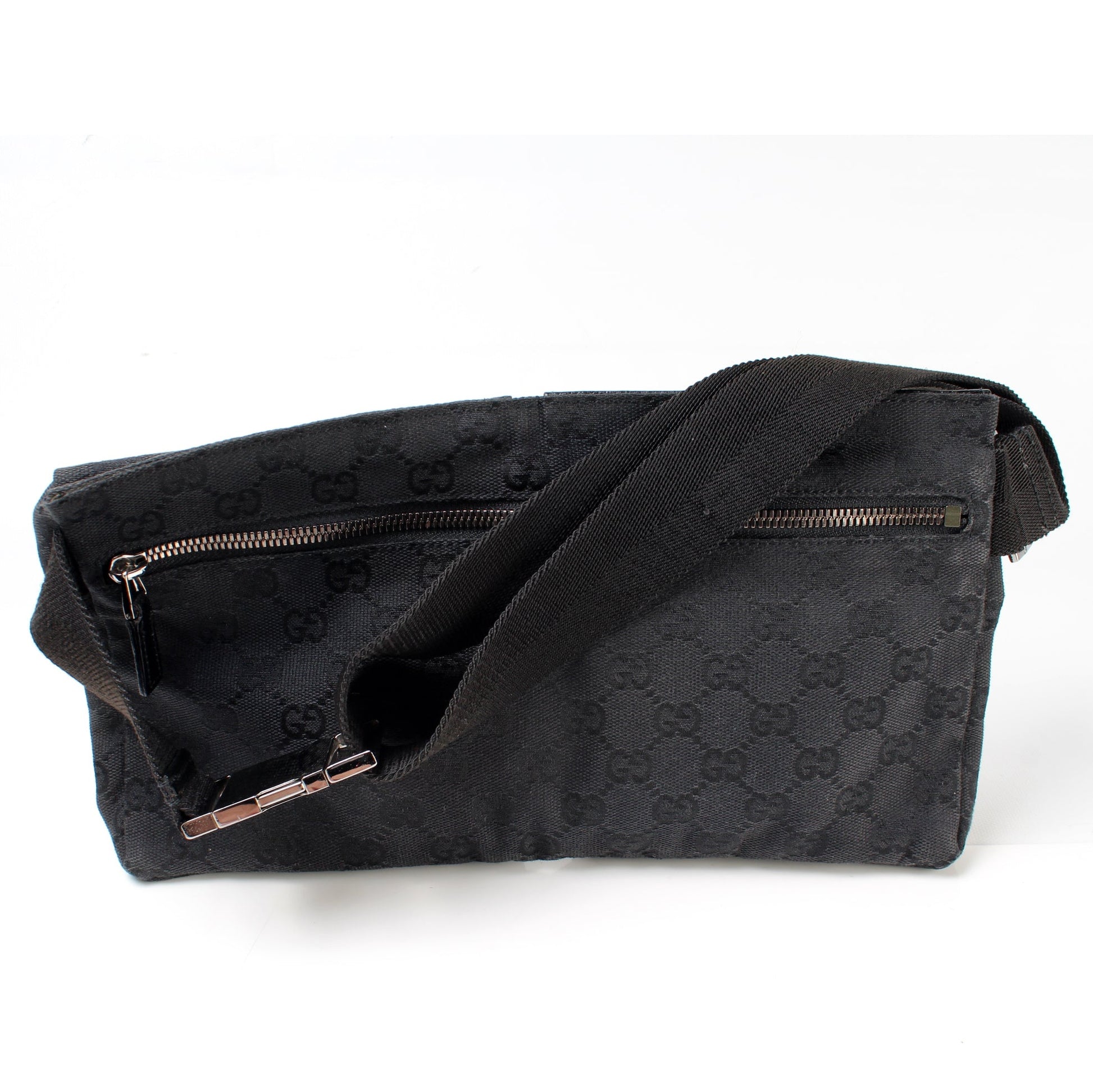 Gucci 28566 GG Canvas Waist Bag
