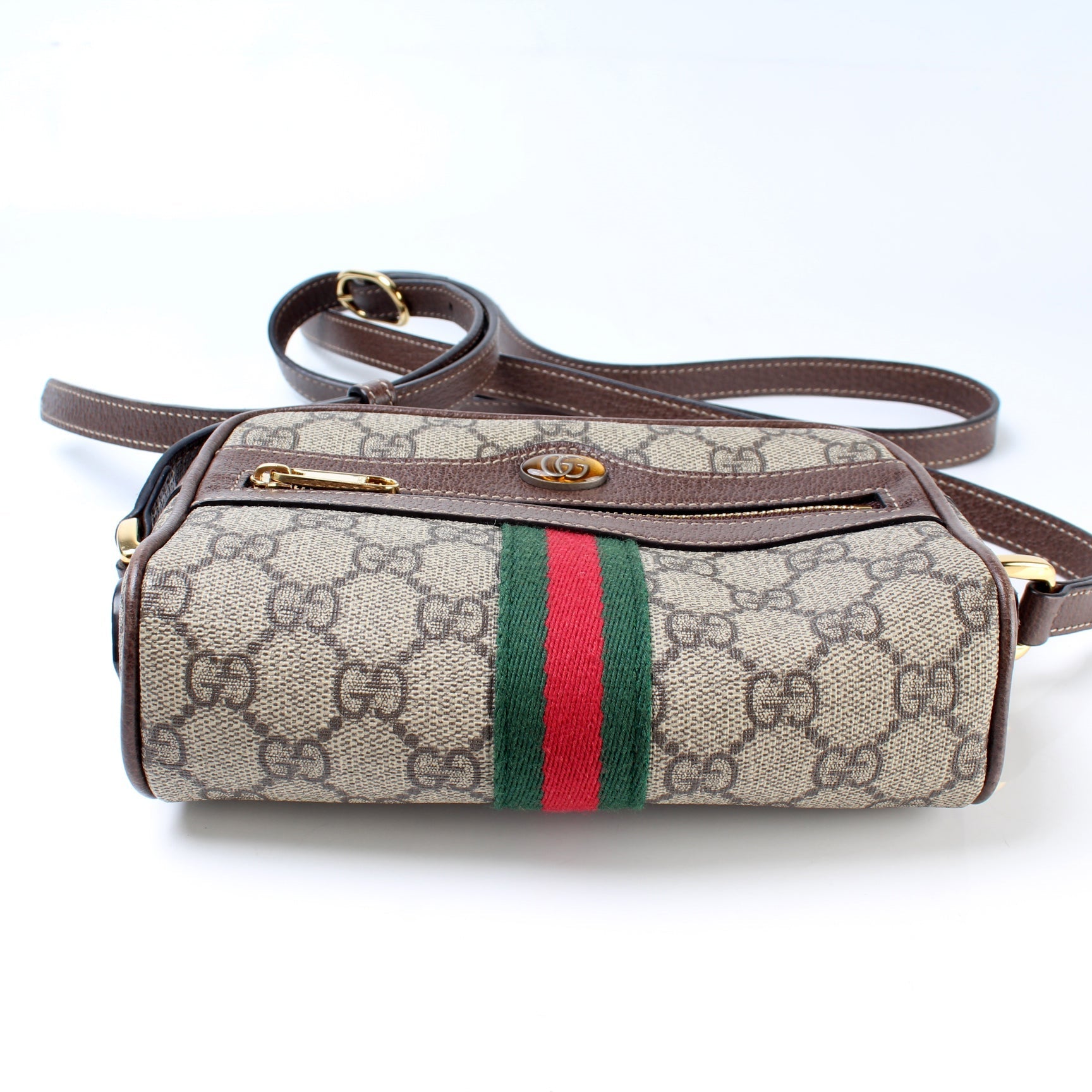 Gucci 517350 GG Supreme Mini Ophidia Bag