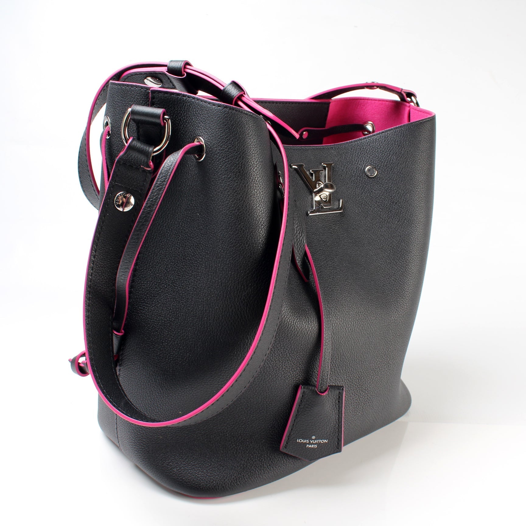 Louis Vuitton Lockme Bucket Bag Calfskin