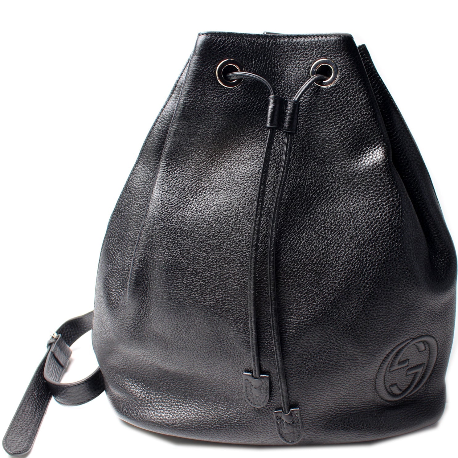 Gucci 368588 Soho Drawstring Backpack Bag
