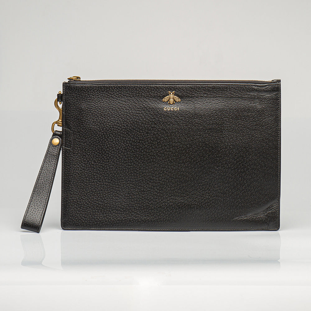 Gucci Leather Clutch
