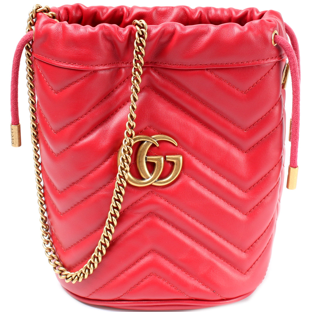 Gucci 575163 Marmont Mini Bucket Bag