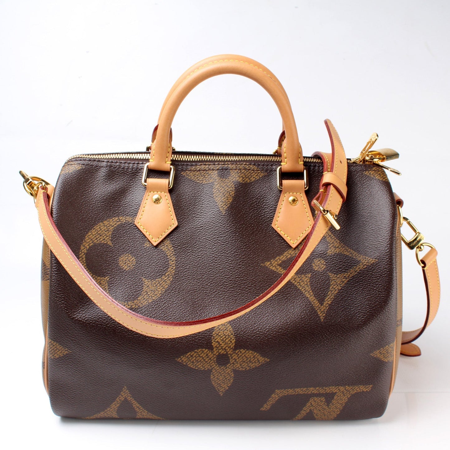 Louis Vuitton Speedy 30 Bandouliere Giant Monogram