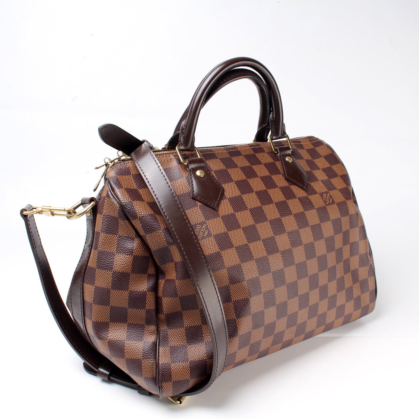 Louis Vuitton Speedy 30 Bandouliere Damier Ebene