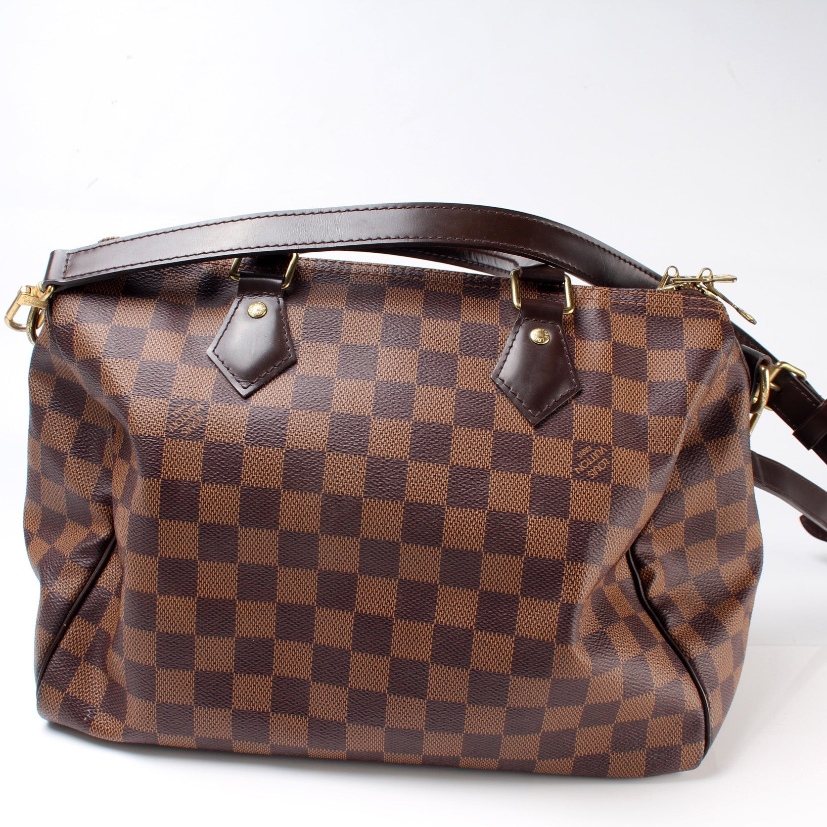 Louis Vuitton Speedy 30 Bandouliere Damier Ebene