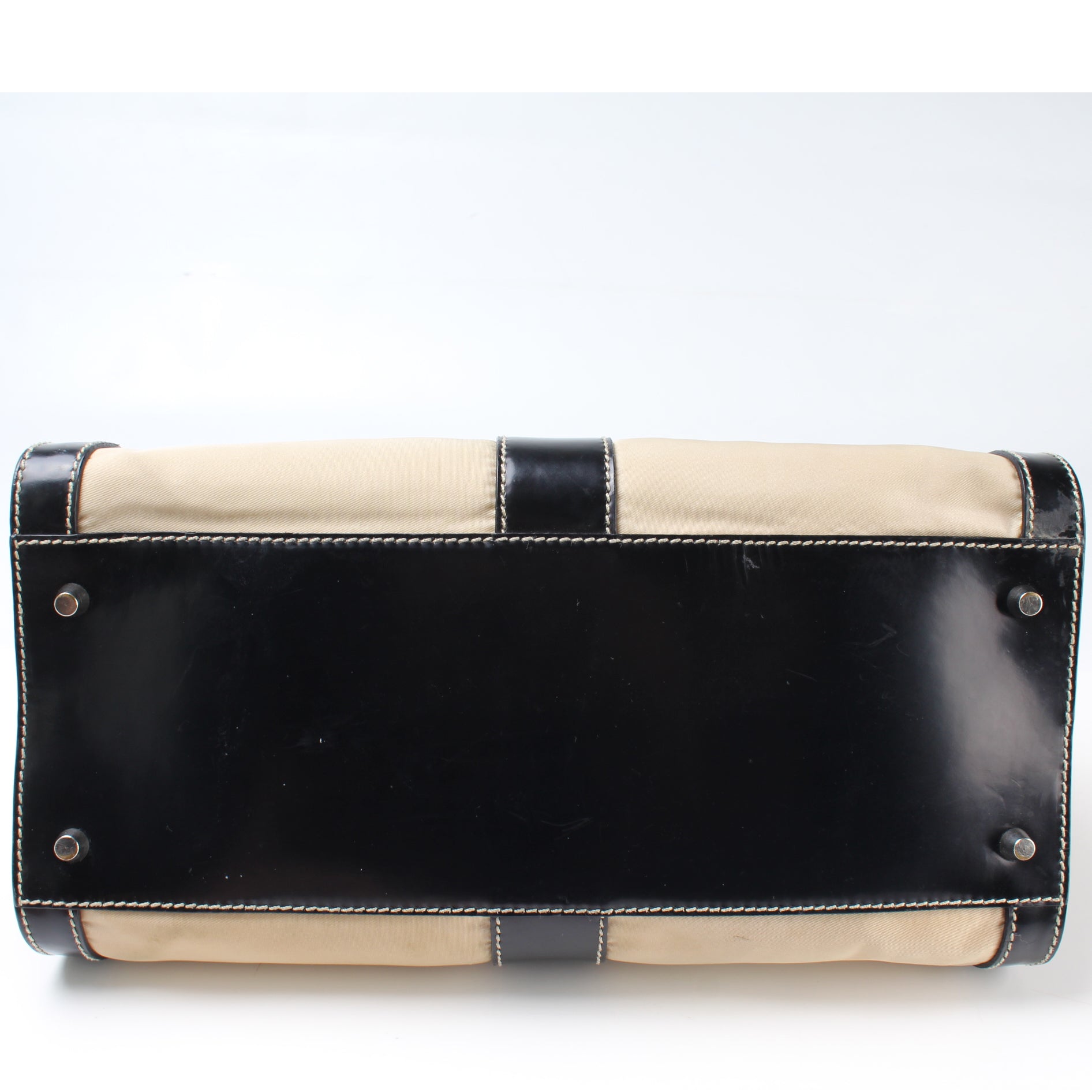 Prada Nylon Top Handle Shoulder Bag