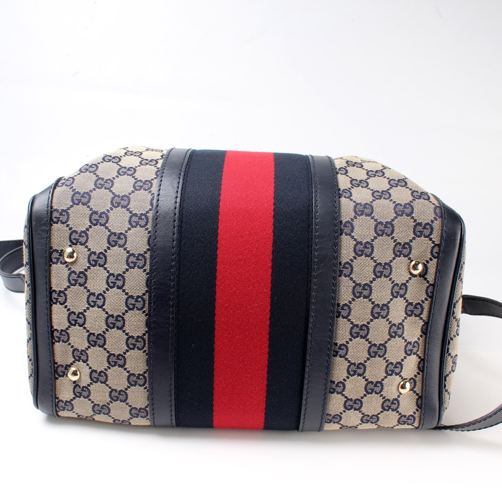 Gucci 247205 Boston Canvas Bag