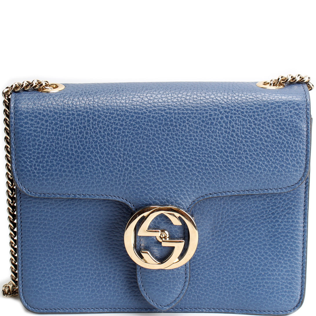 Gucci 510304 Interlocking GG Small Crossbody Bag