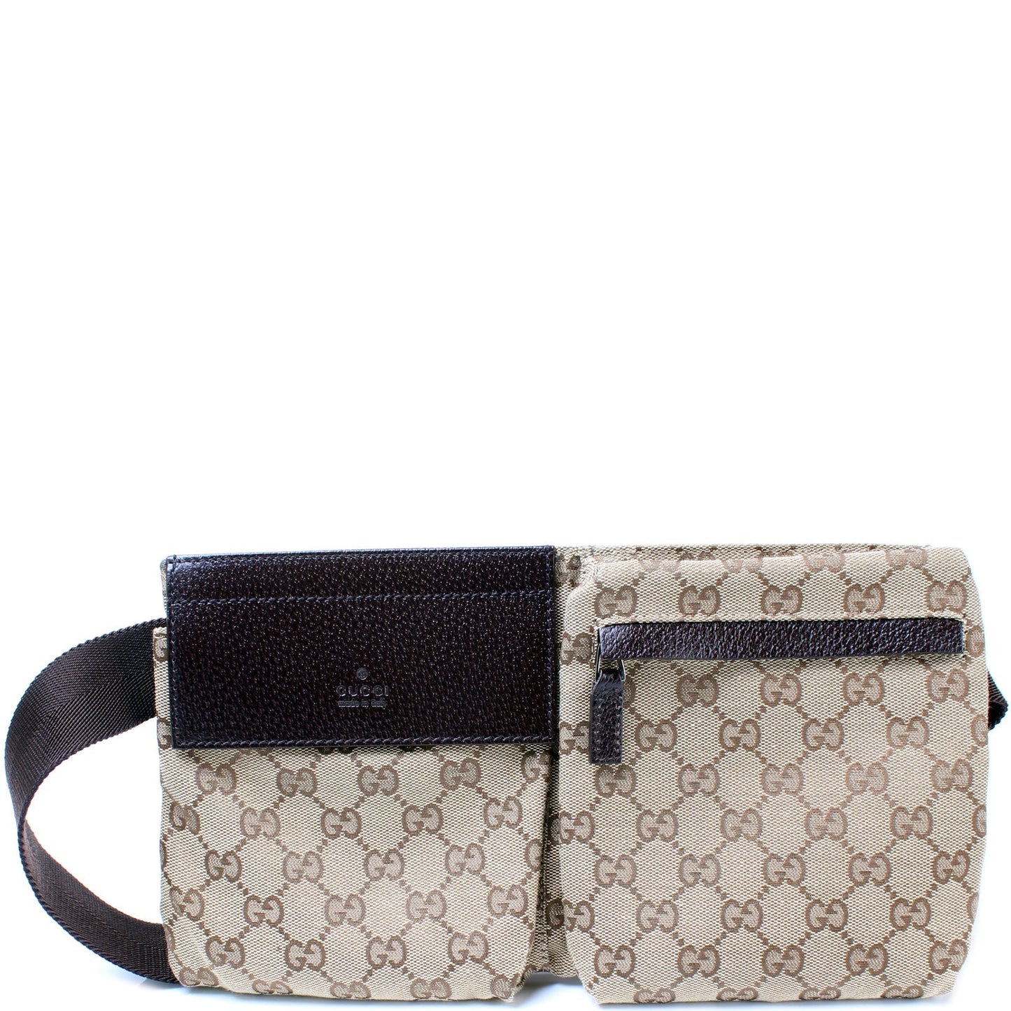 Gucci 28566 GG Canvas Waist Bag