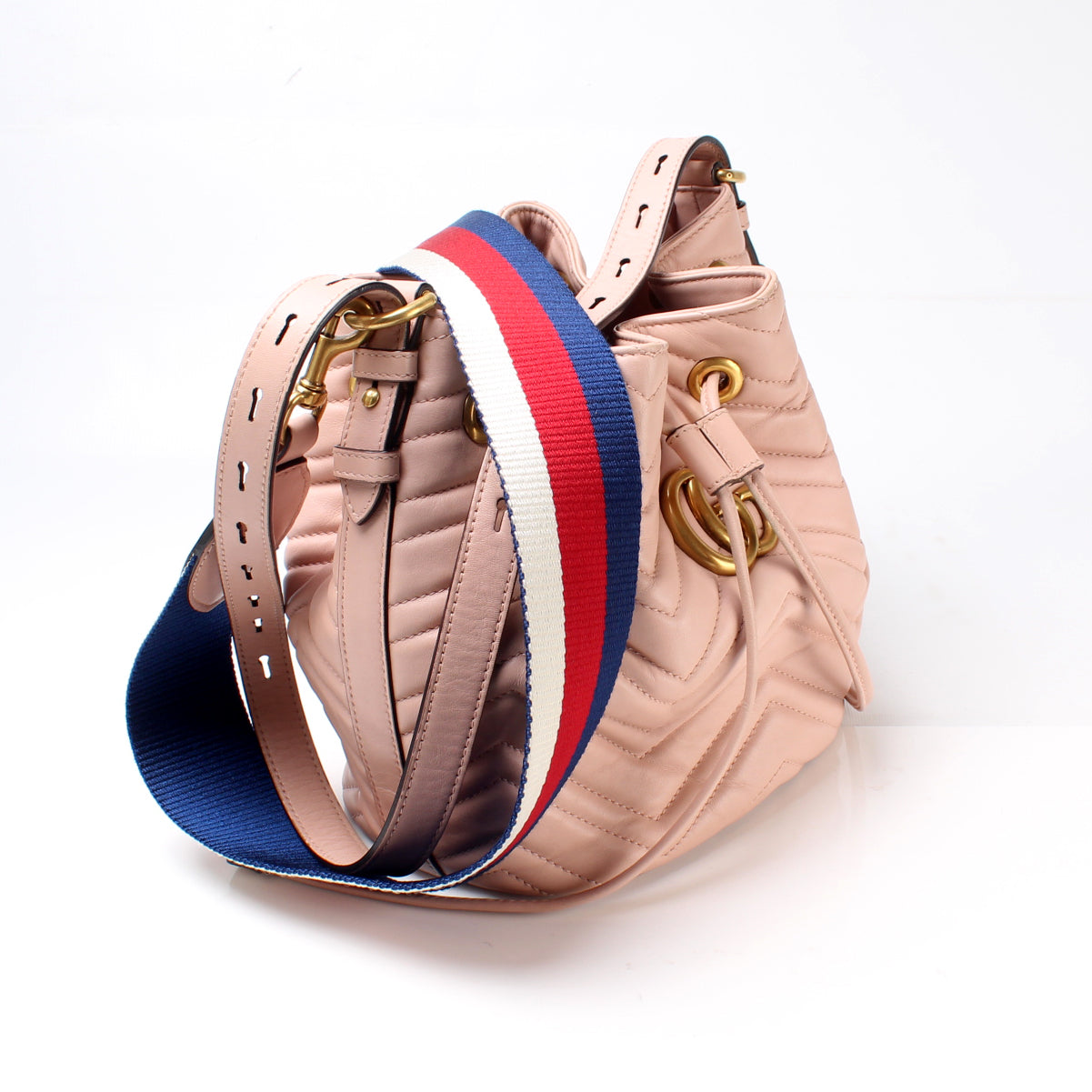 Gucci 476674 GG Marmont Bucket Bag