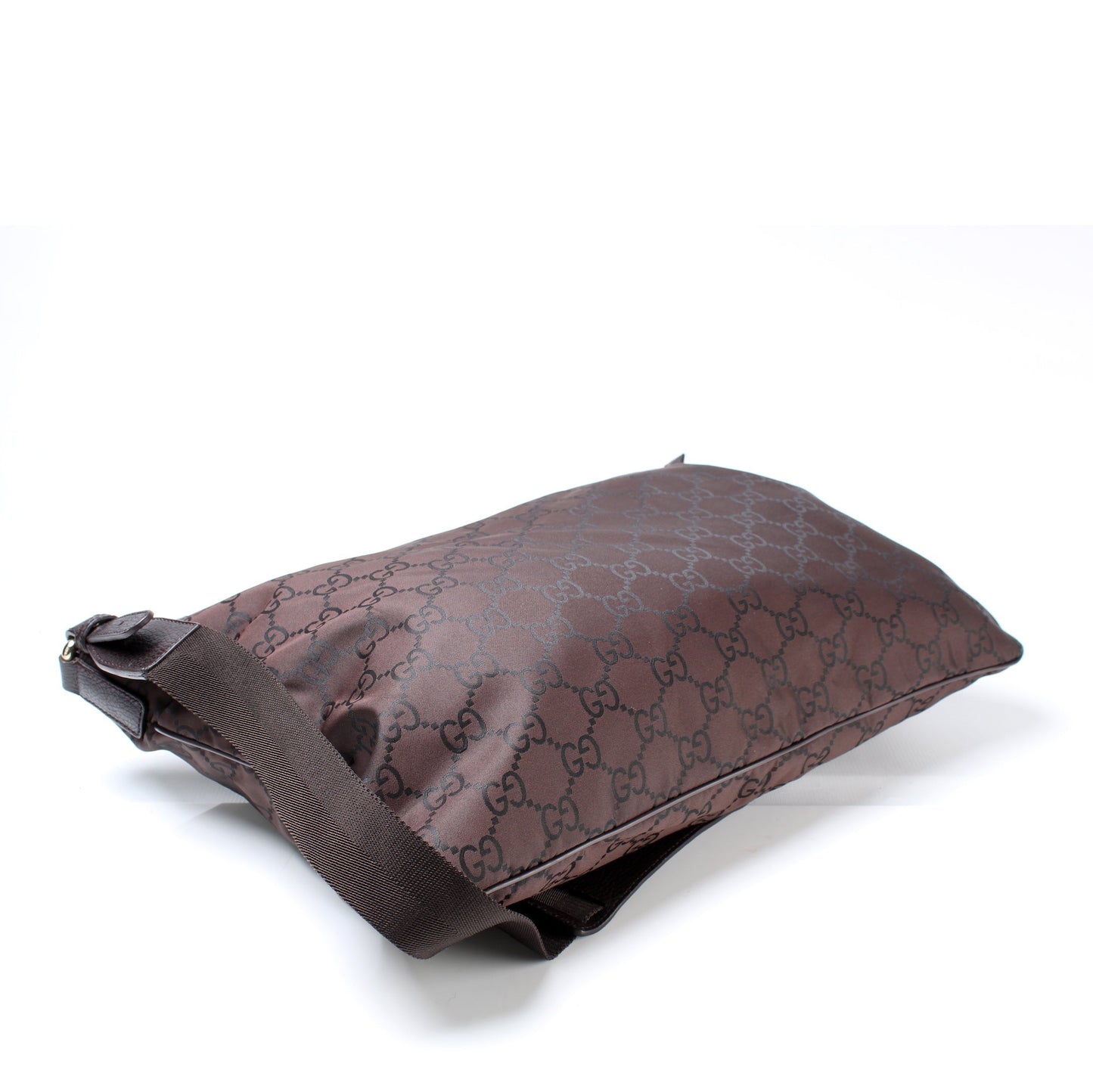 Gucci 190628 GG Nylon Messenger Bag