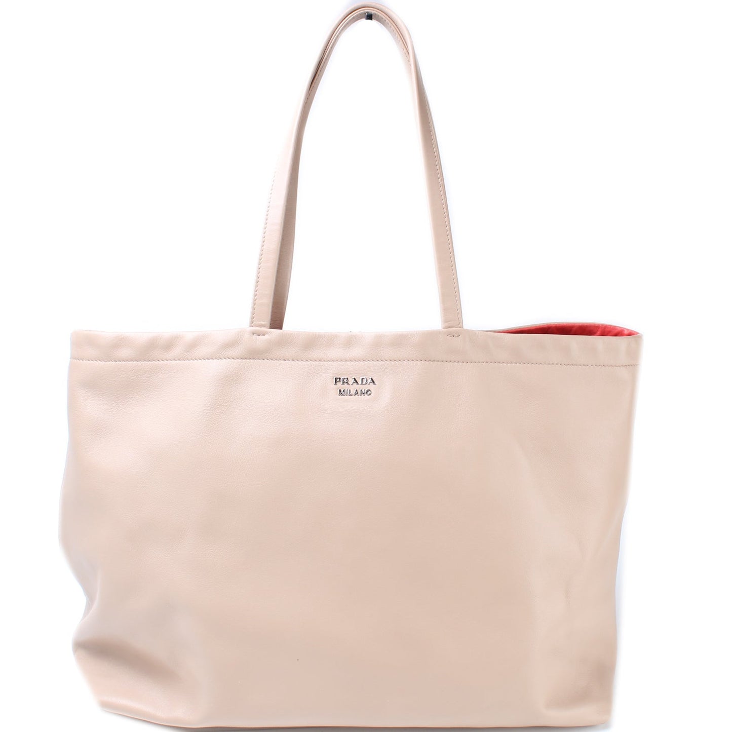 Prada 1BG029 Soft Calf Tote Bag