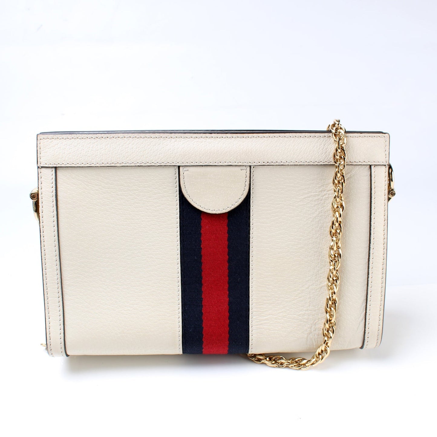 Gucci 503877 Ophidia Leather Shoulder Small Bag