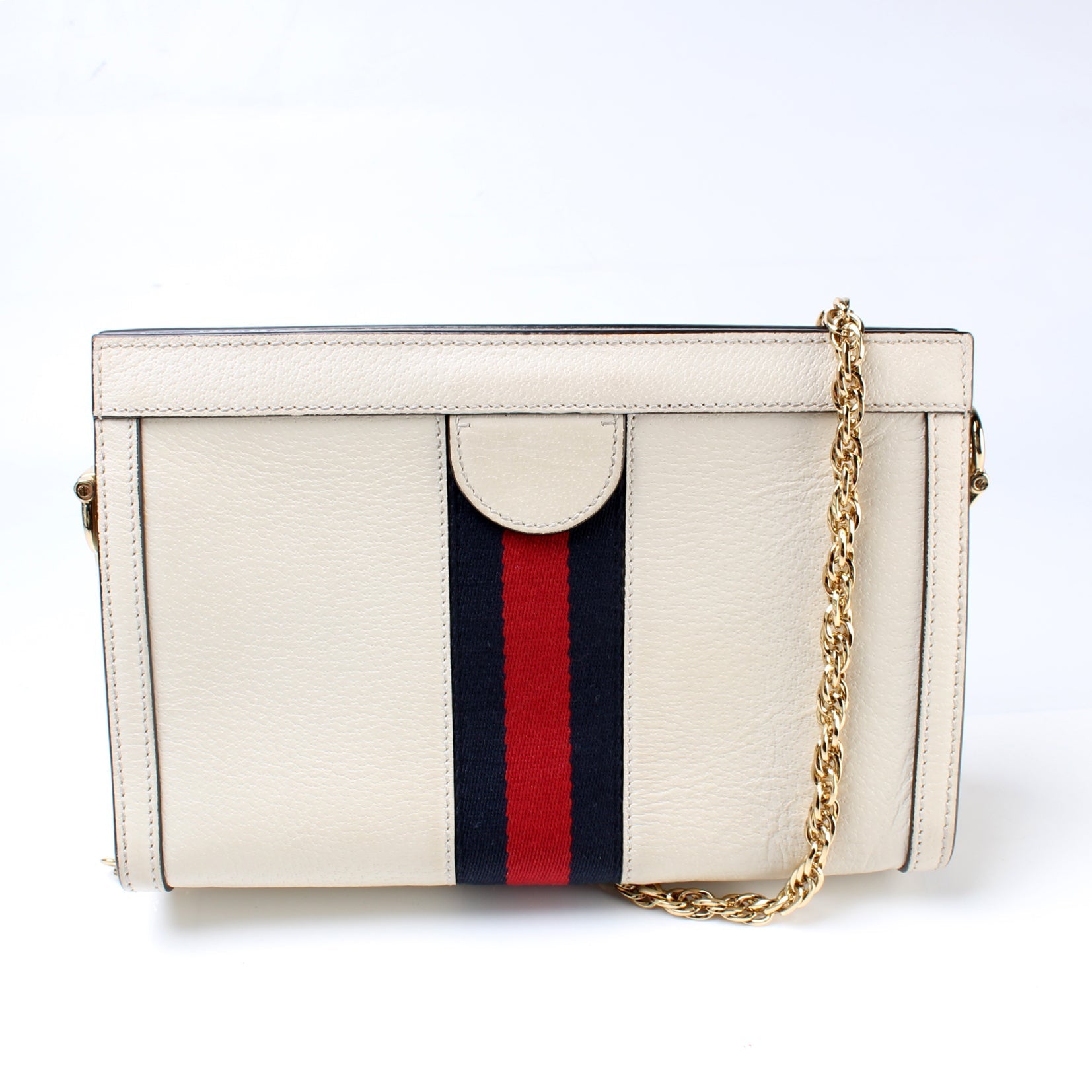 Gucci 503877 Ophidia Leather Shoulder Small Bag