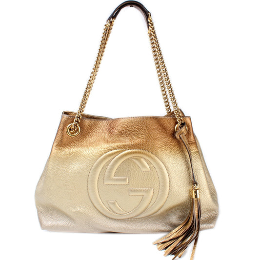 Gucci 308982 Soho Leather Shoulder Medium Bag