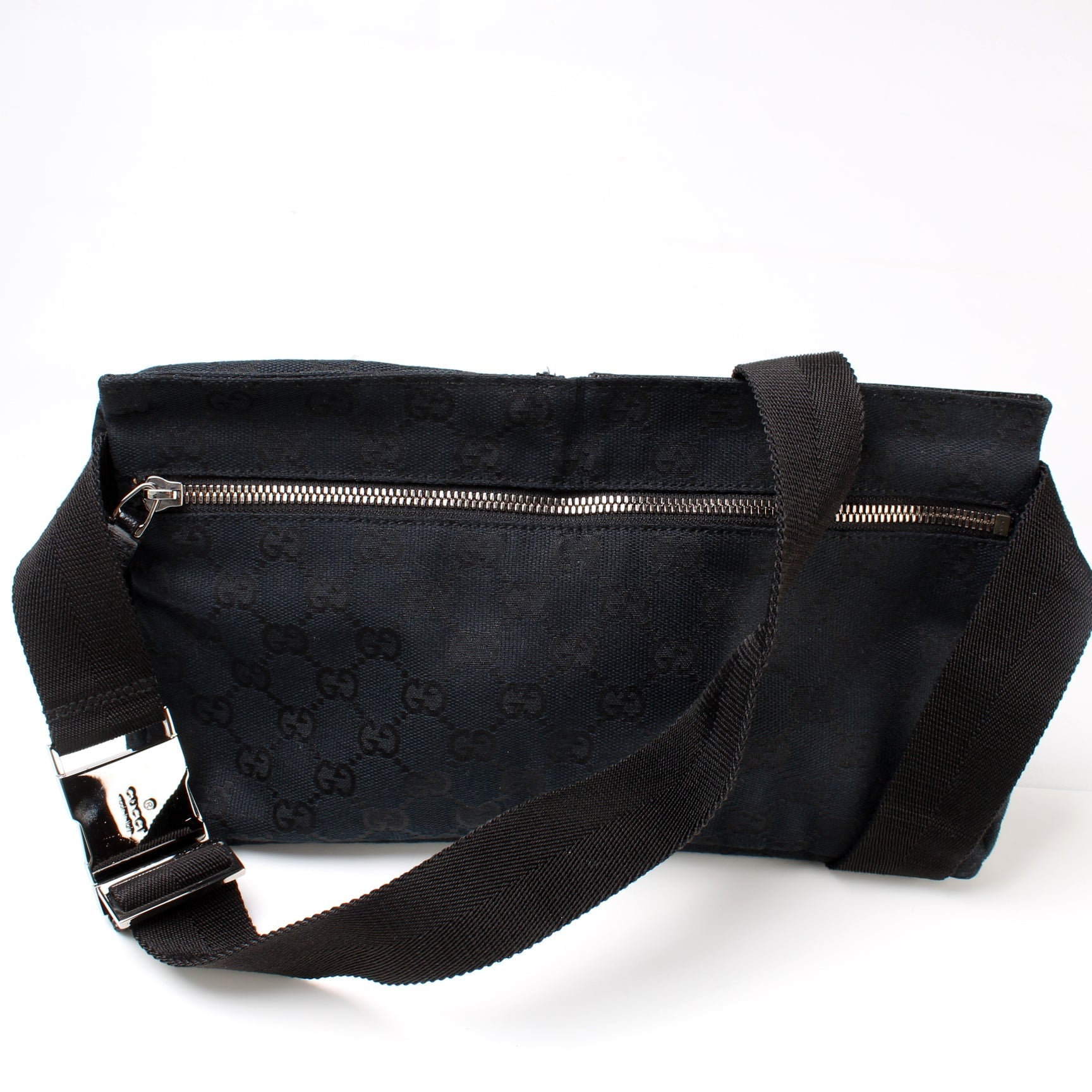 Gucci 28566 GG Canvas Waist Bag