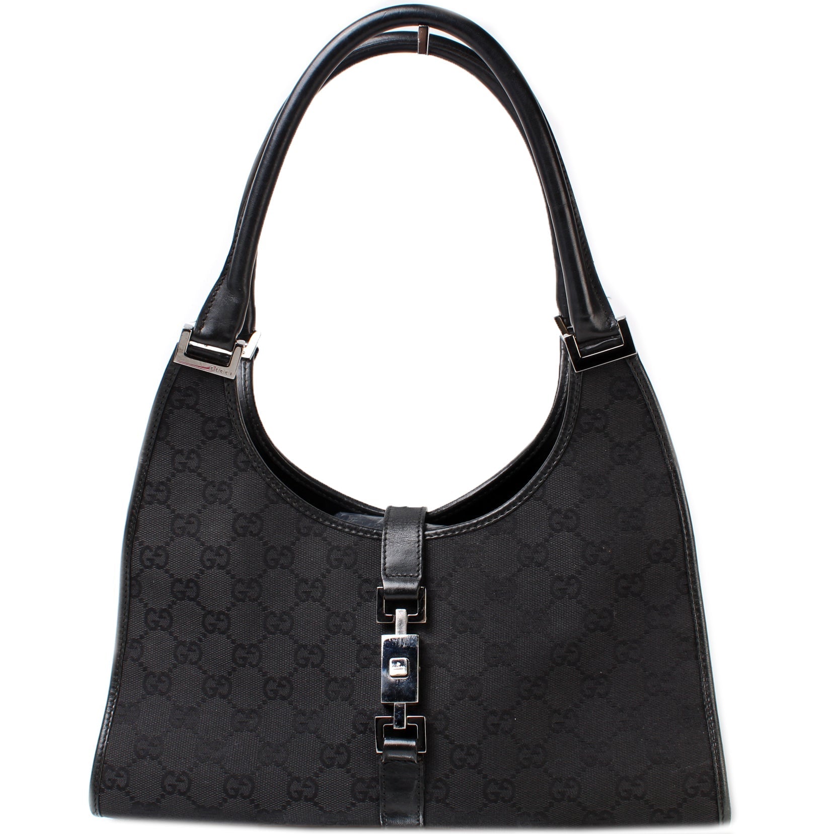 Gucci 01719 GG Canvas Jackie Small Bag