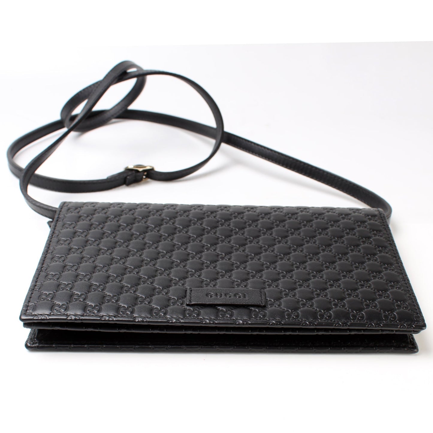 Gucci 466507 Micro GG Wallet On Chain Bag