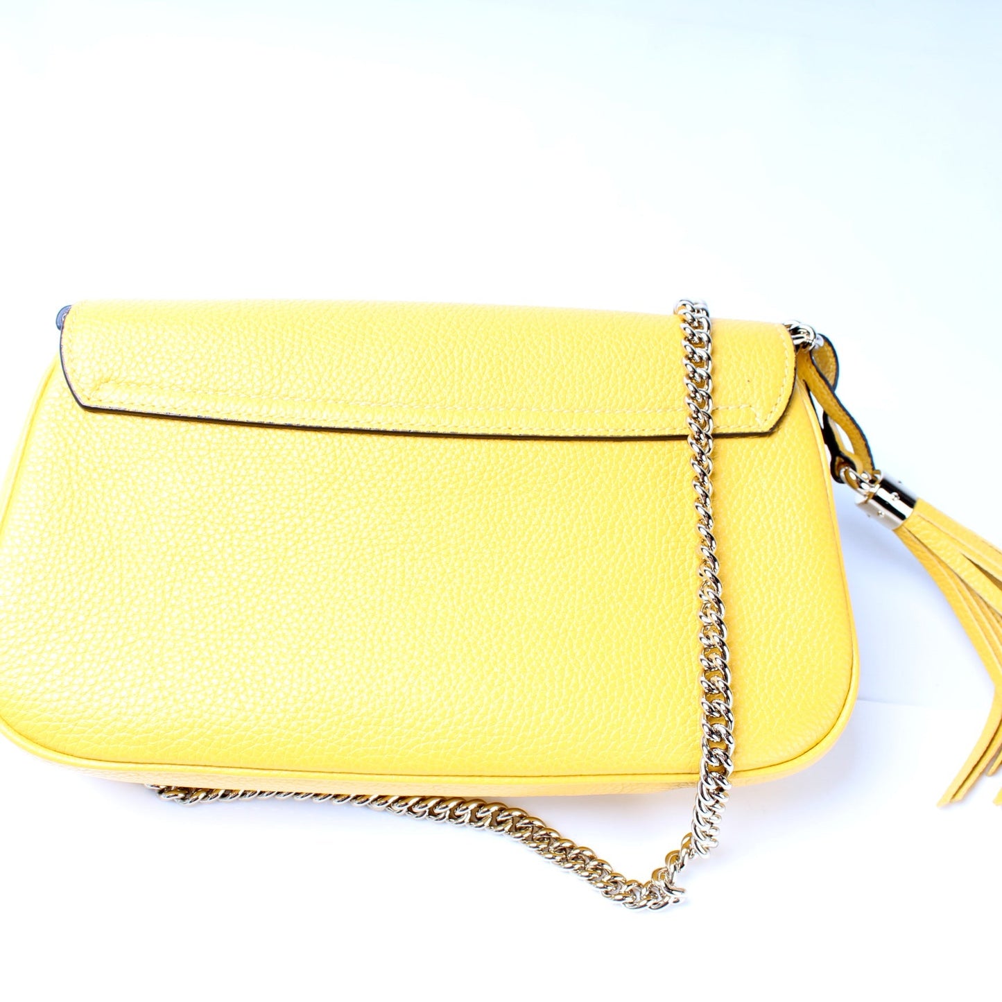 Gucci 536224 Soho Chain Tassel Flap Bag