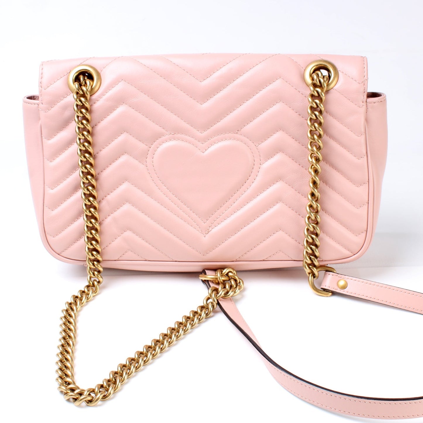 Gucci 443497 GG Marmont Shoulder Small Flap Bag