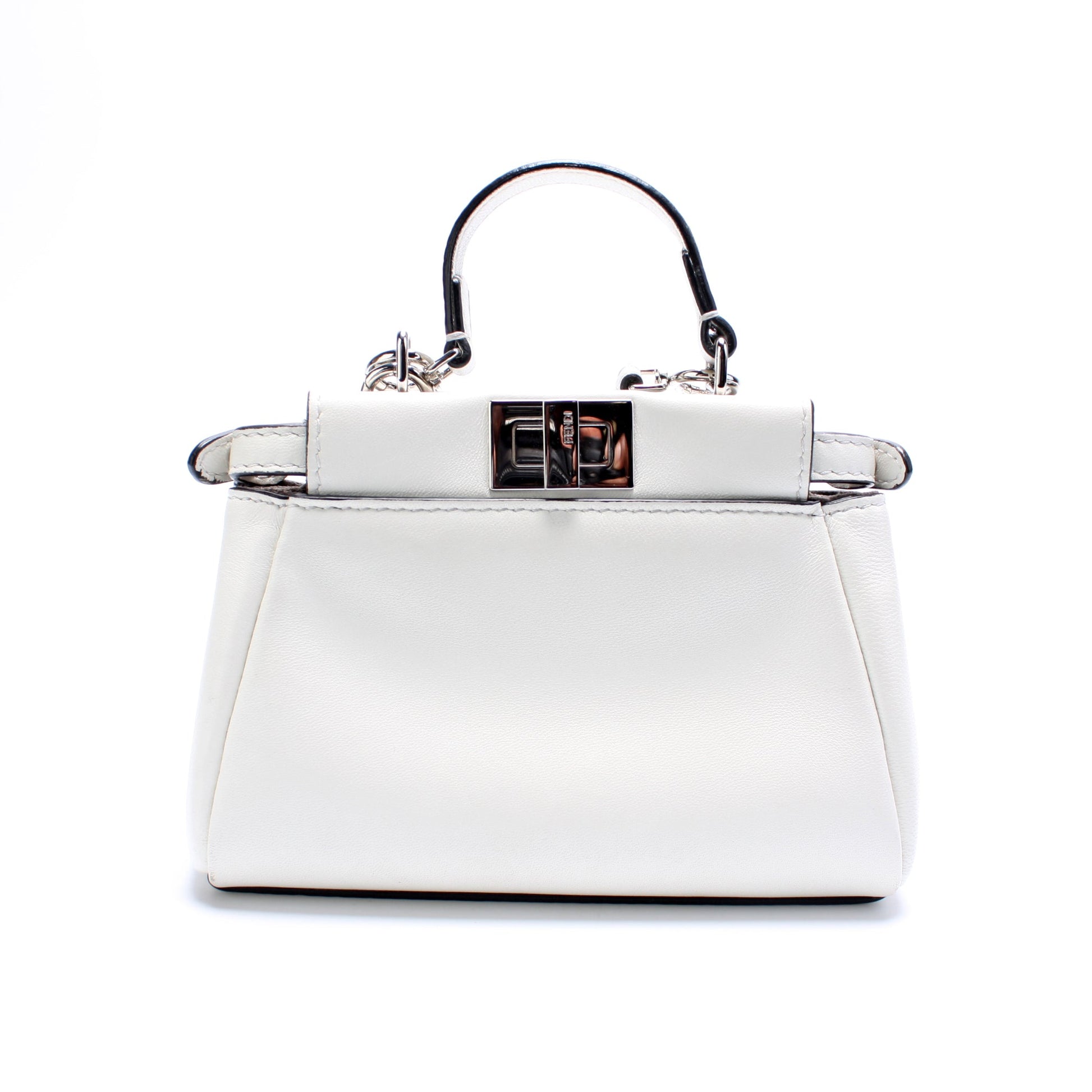 Fendi Peekaboo Micro Leather Bag