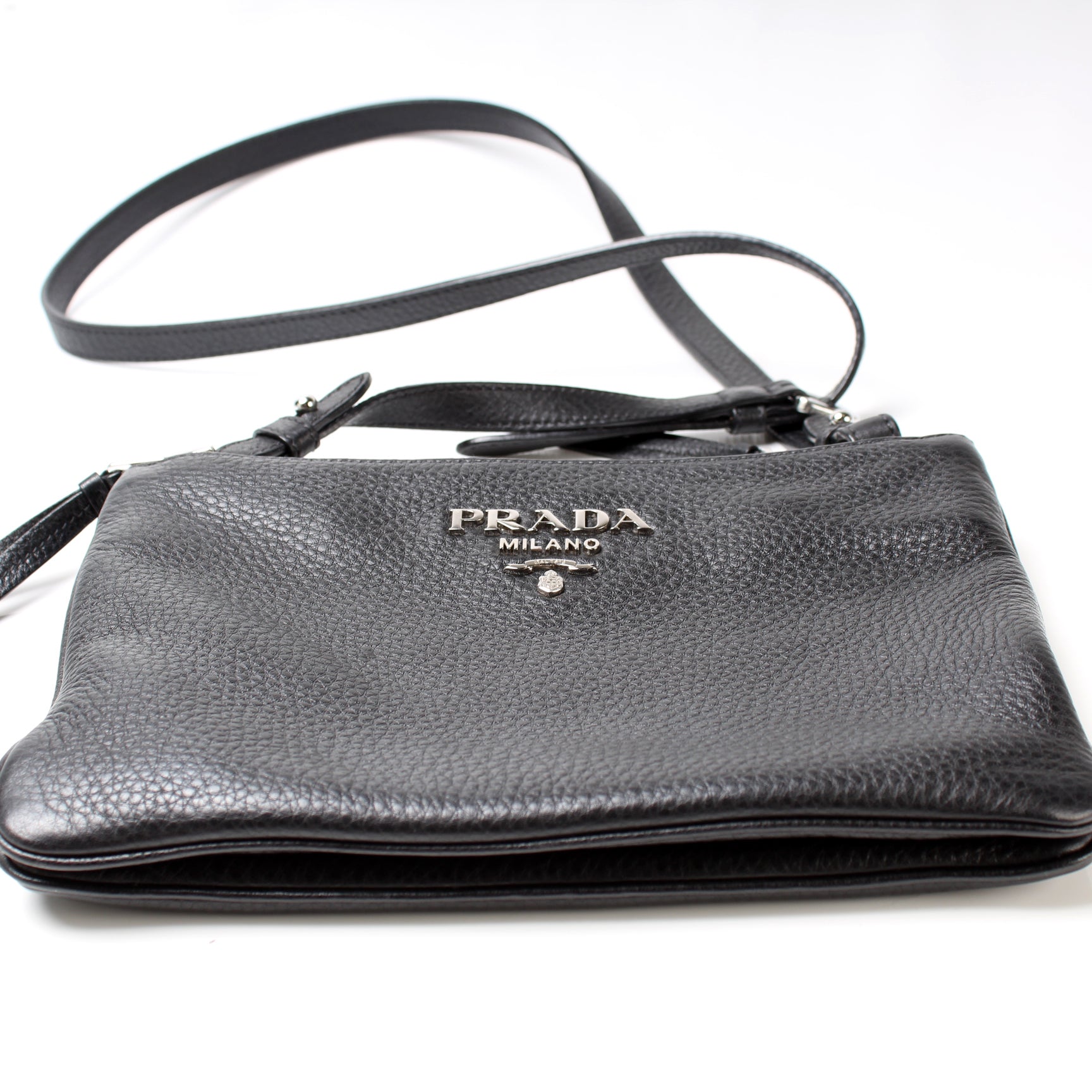 Prada Vitellow Phenix Crossbody Bag