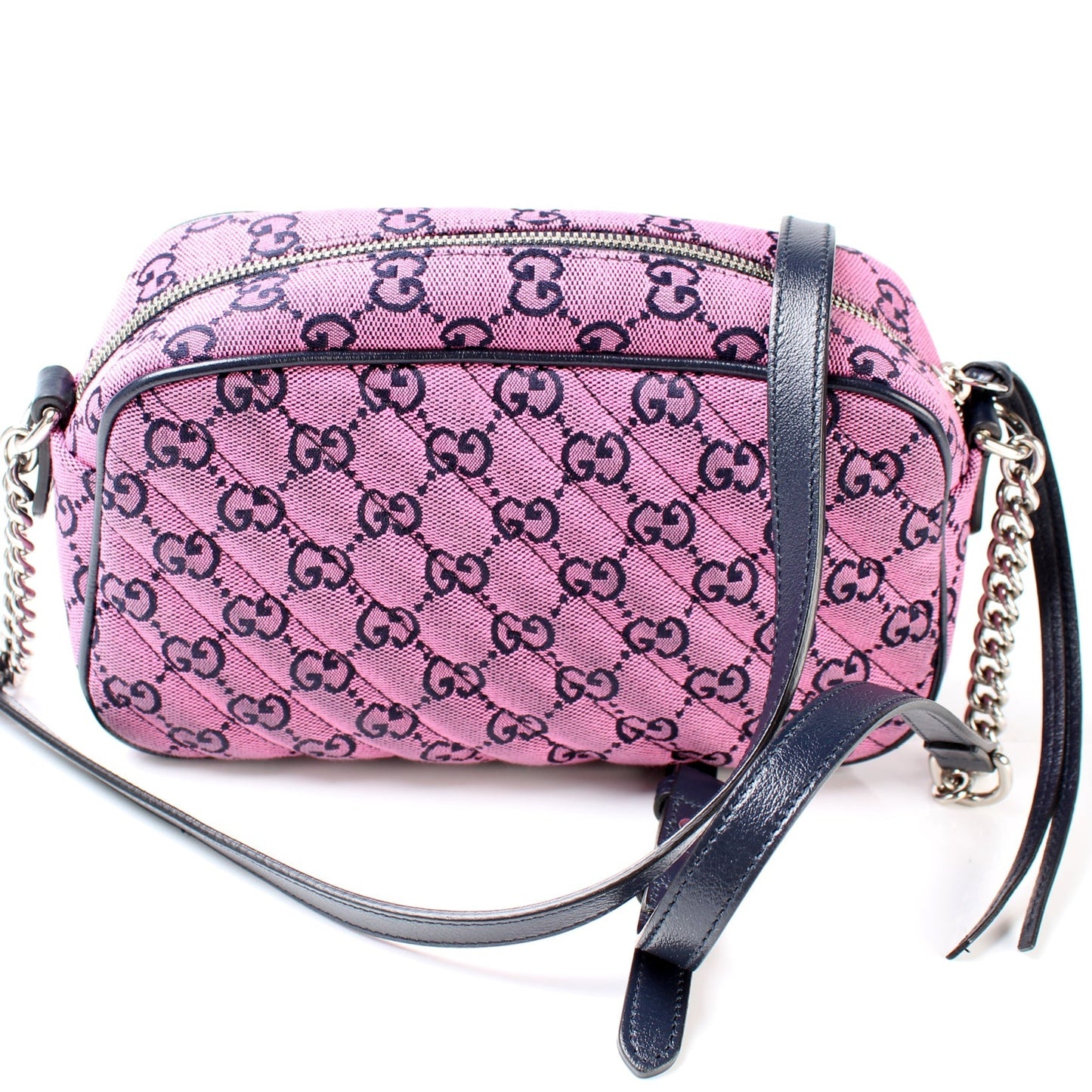 Gucci 447632 GG Marmont Small Canvas Camera Bag
