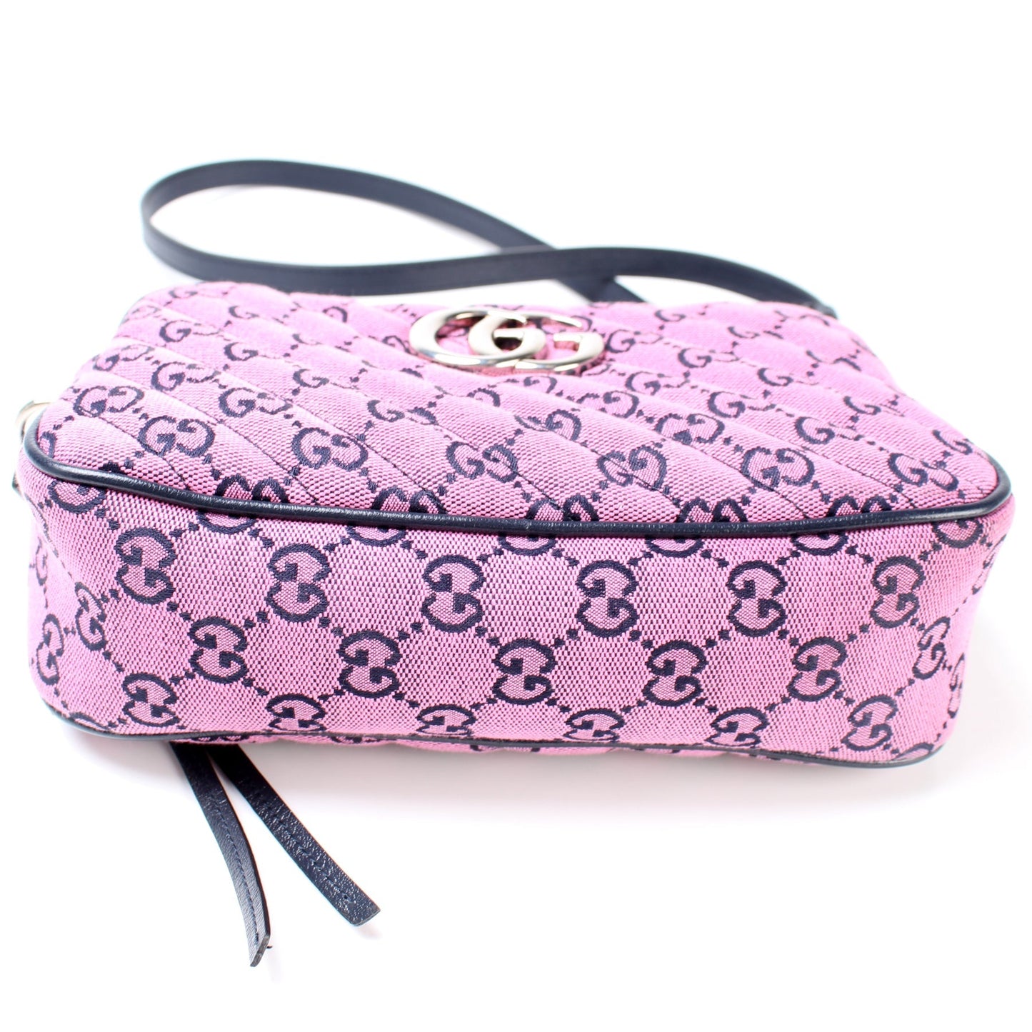 Gucci 447632 GG Marmont Small Canvas Camera Bag