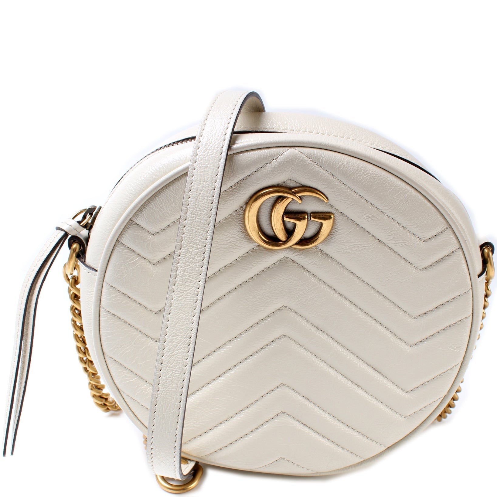 Gucci 550154 Marmont Mini Round Bag