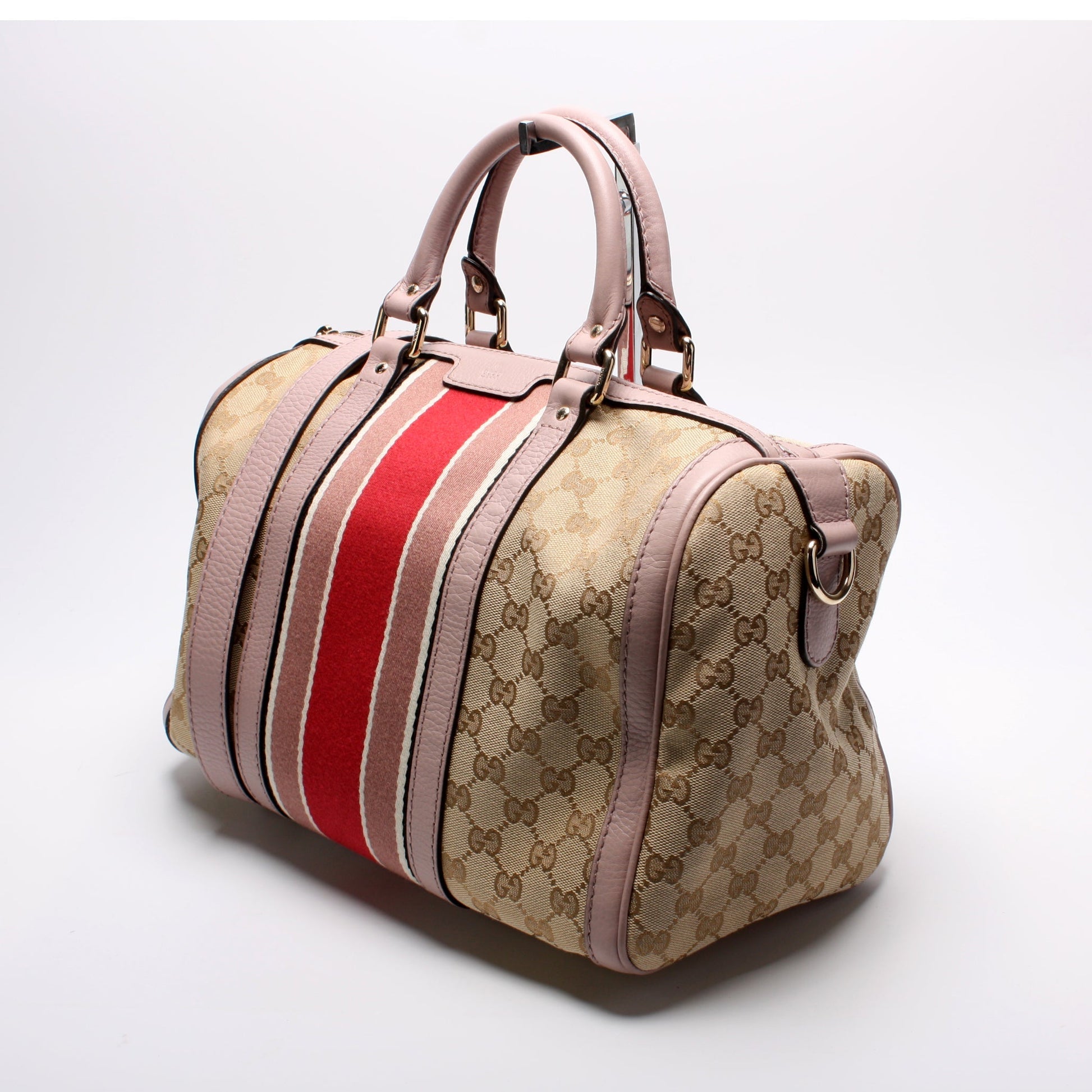 Gucci 247205 Boston Canvas Bag