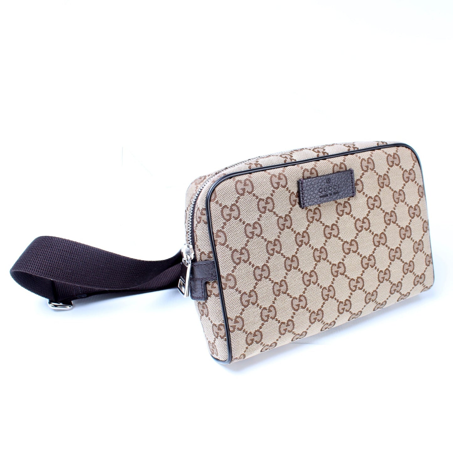 Gucci 449174 GG Canvas Belt Bag
