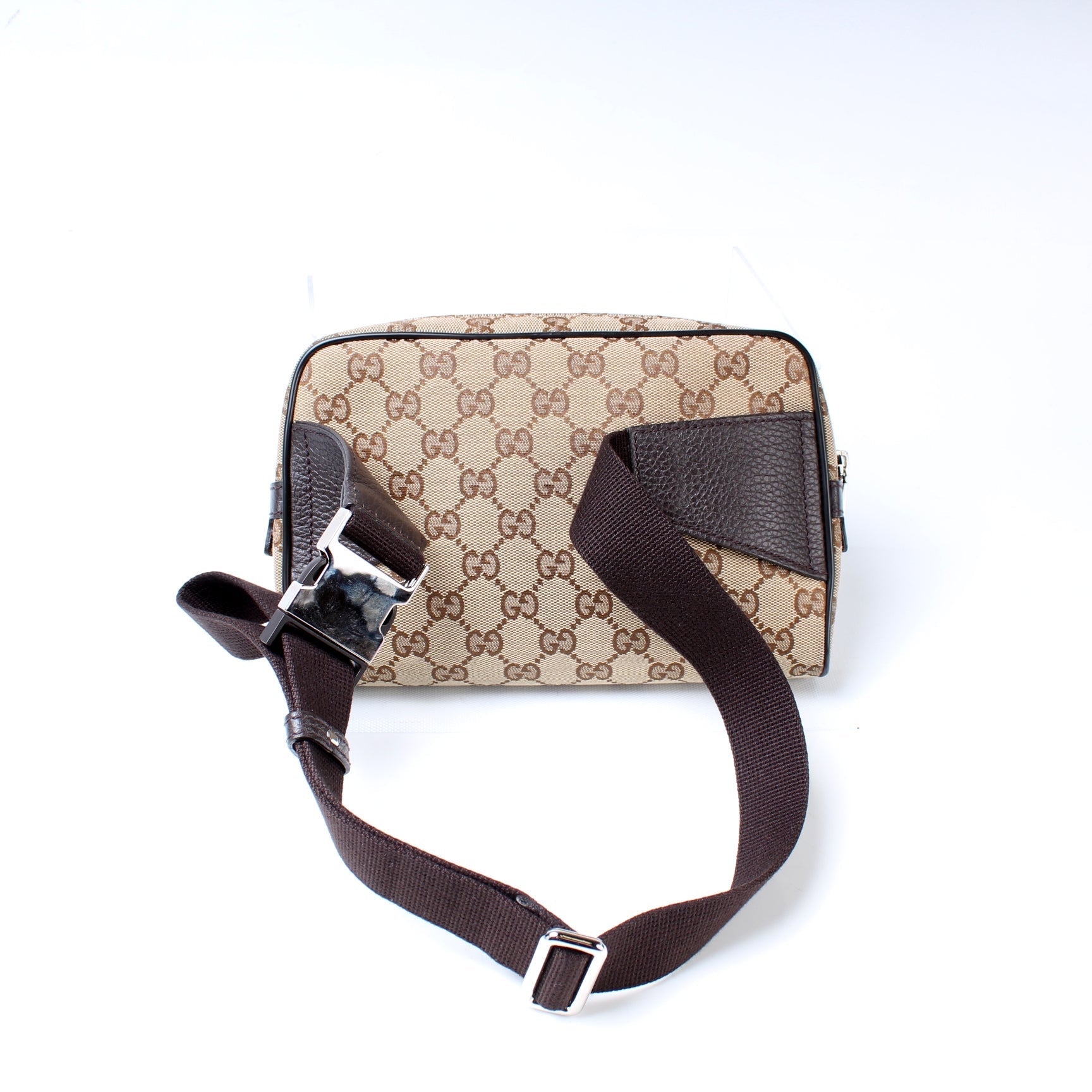 Gucci 449174 GG Canvas Belt Bag