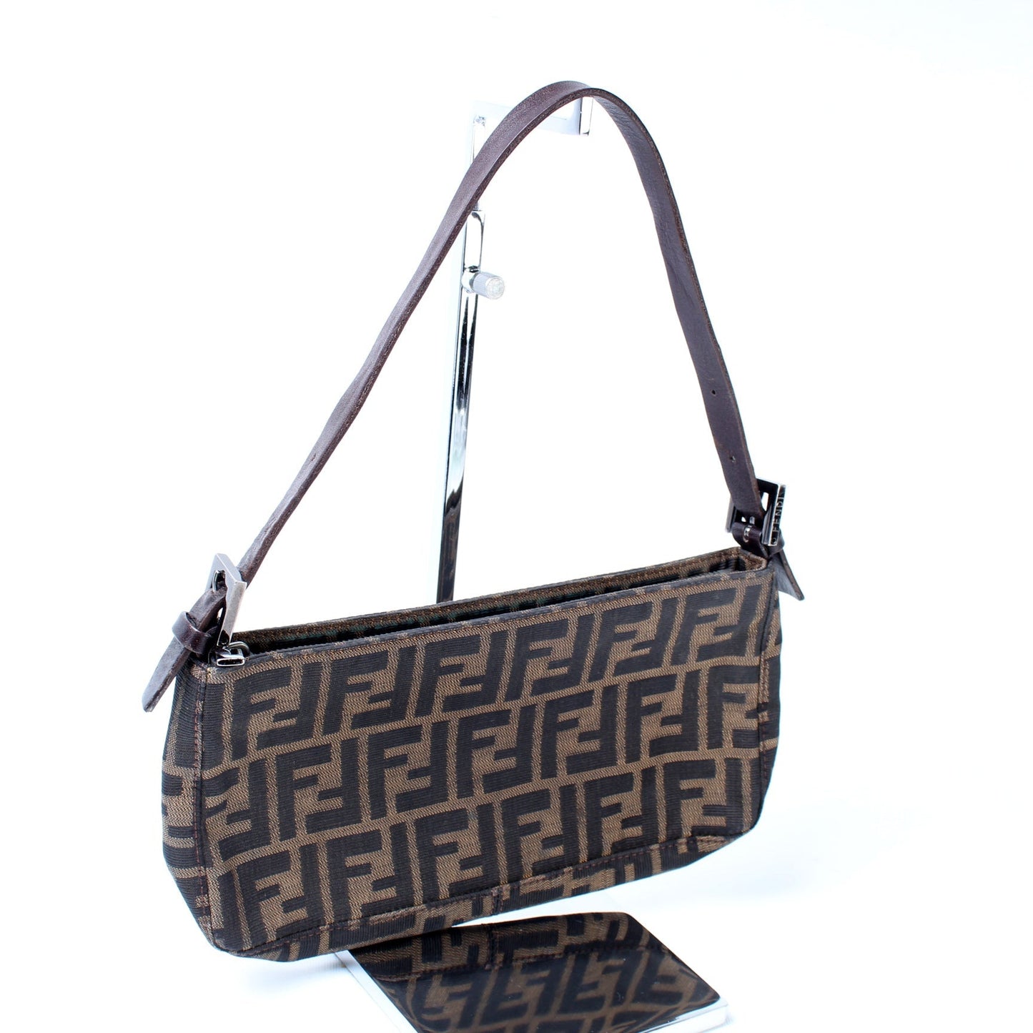 Fendi Zucca Mini Pochette Bag