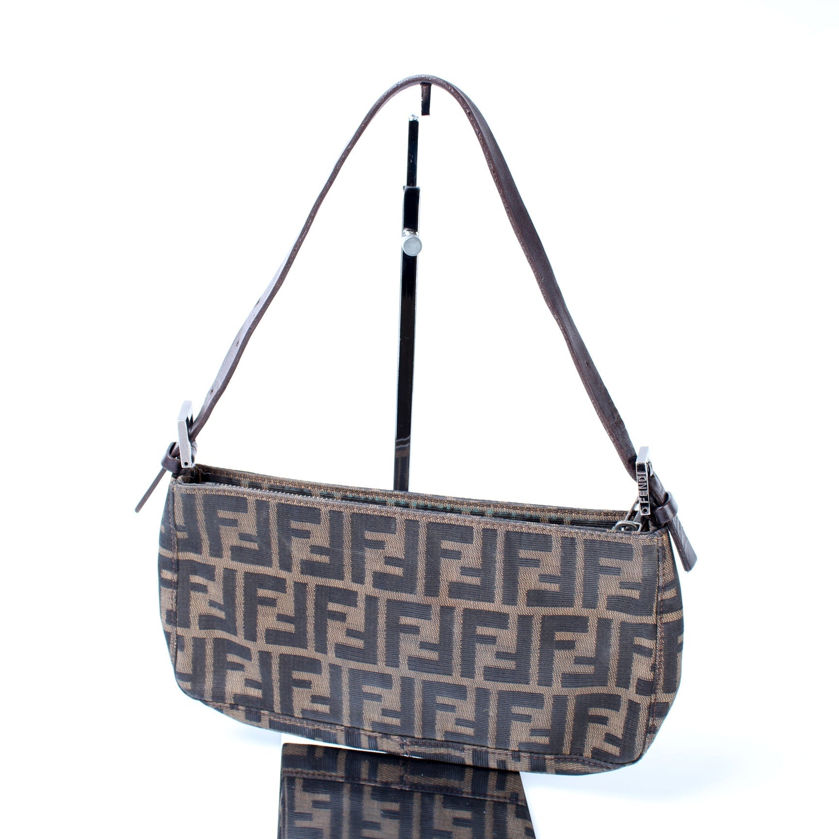 Fendi Zucca Mini Pochette Bag