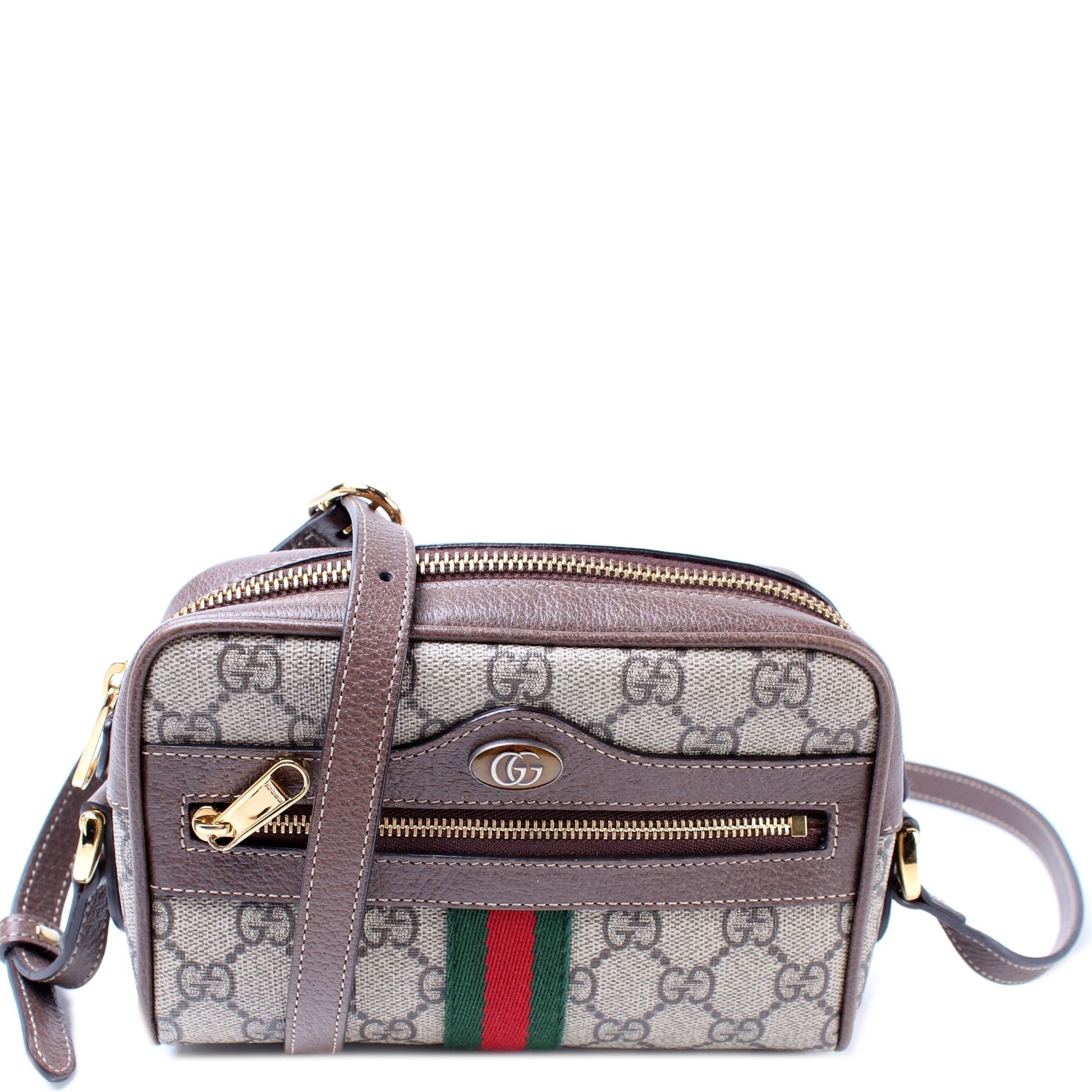 Gucci 517350 GG Supreme Mini Ophidia Bag