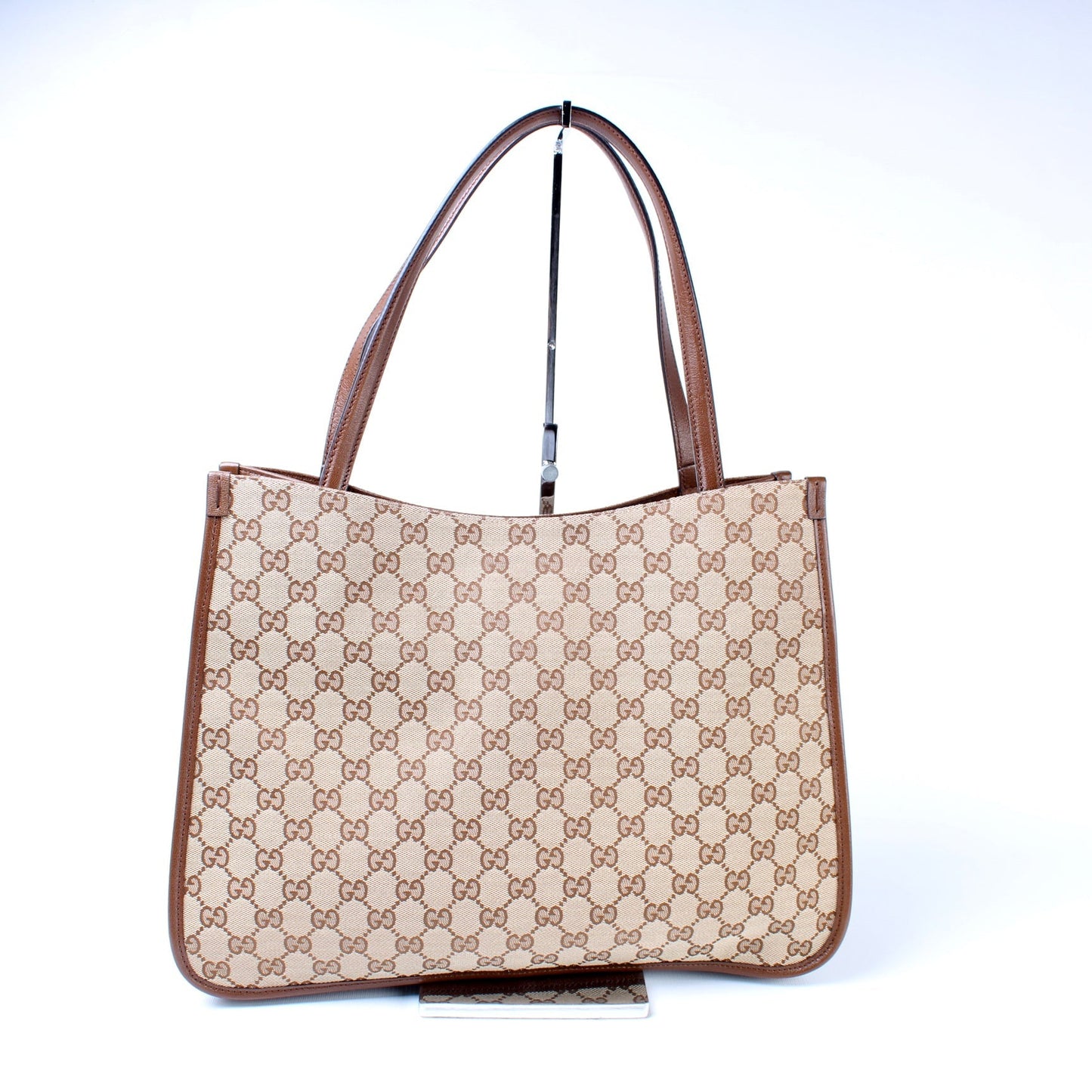 Gucci 623694 1955 GG Canvas Horsebit Tote Bag