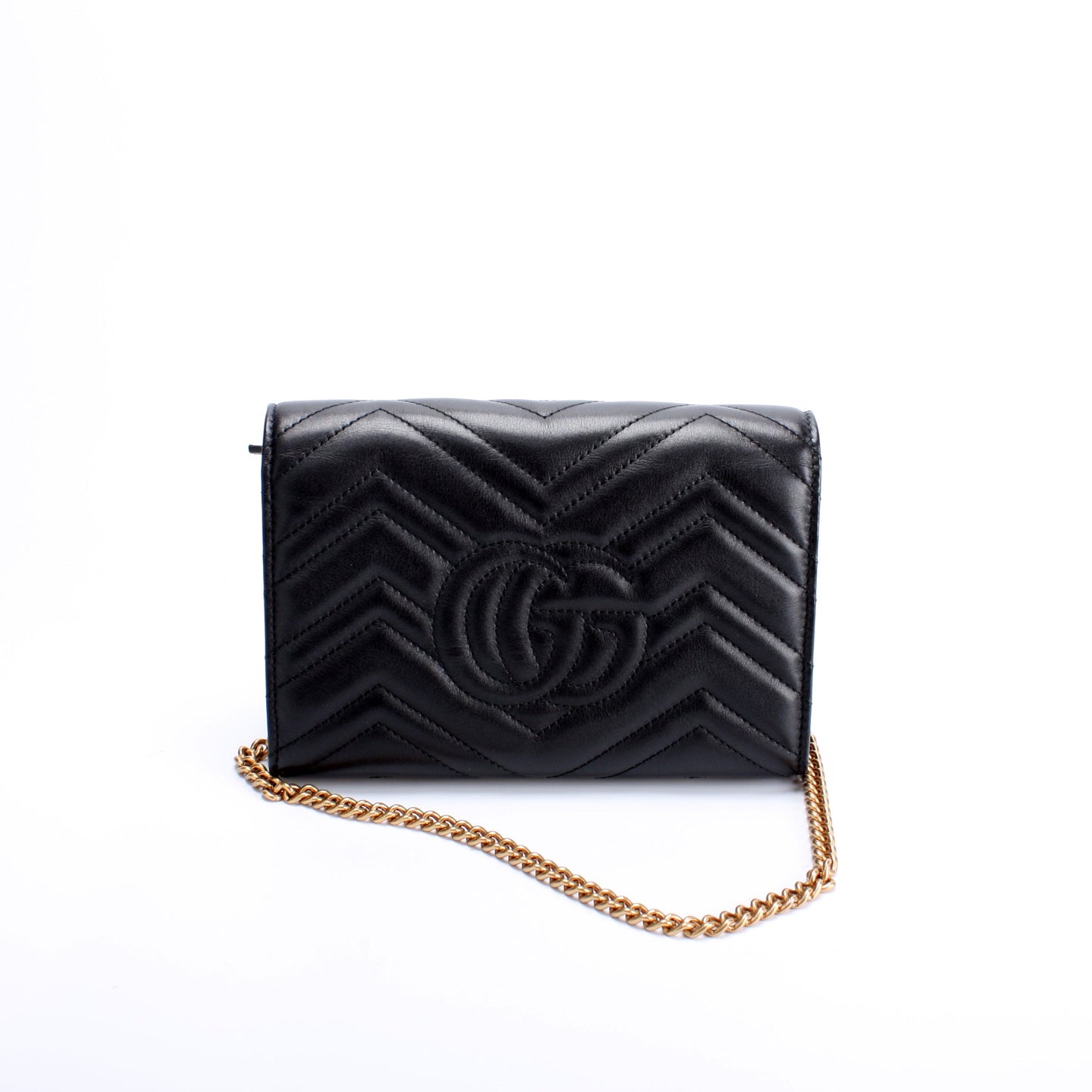 Gucci 474575 Marmont Chain Wallet Bag