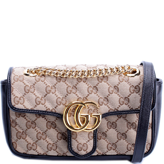 Gucci 446744 Marmont Shoulder Mini Flap Bag