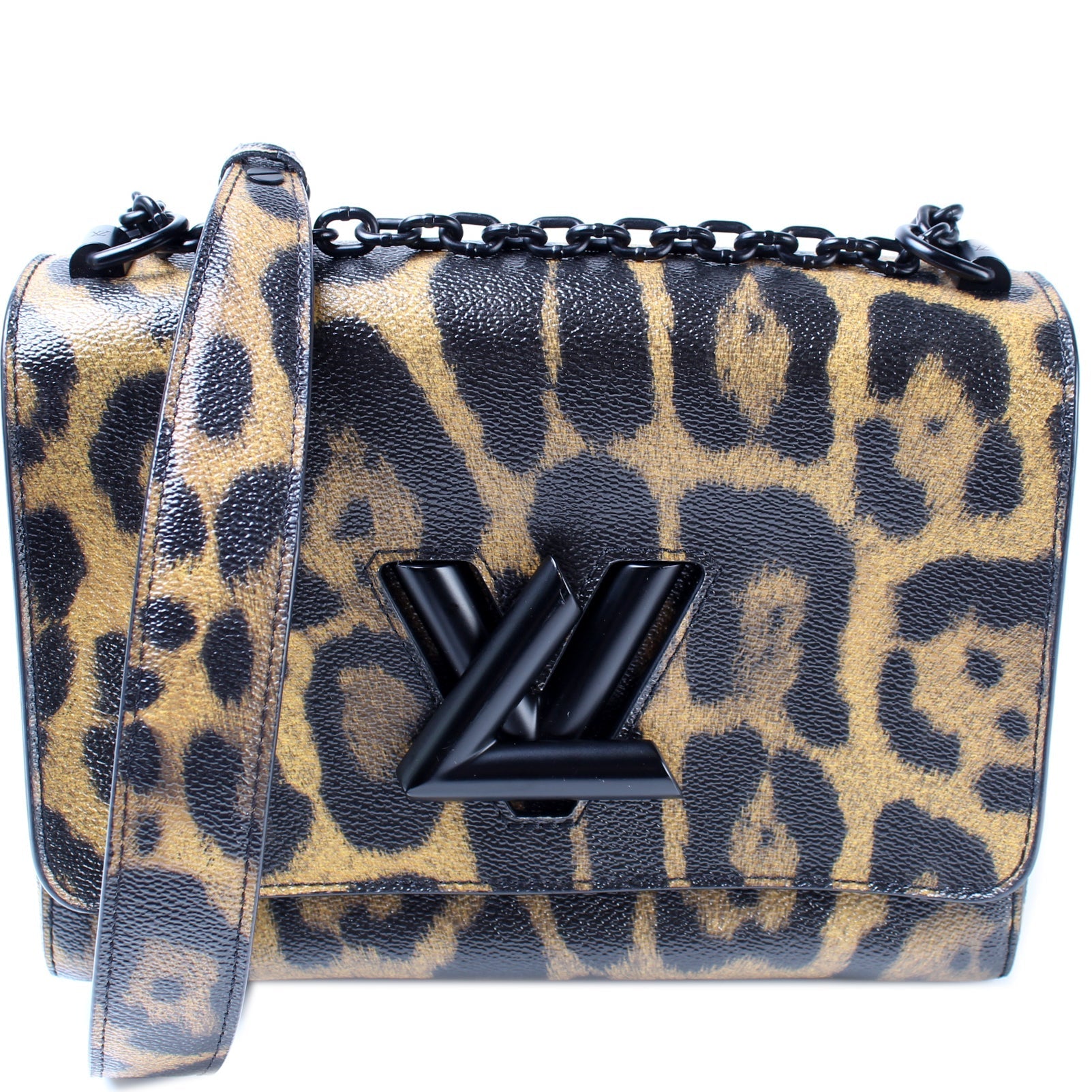Louis Vuitton Twist MM Leopard