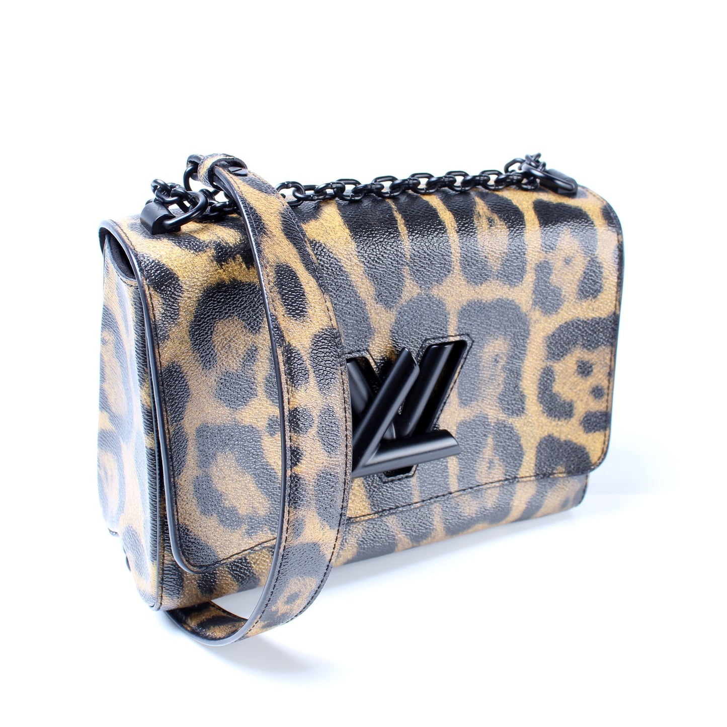Louis Vuitton Twist MM Leopard