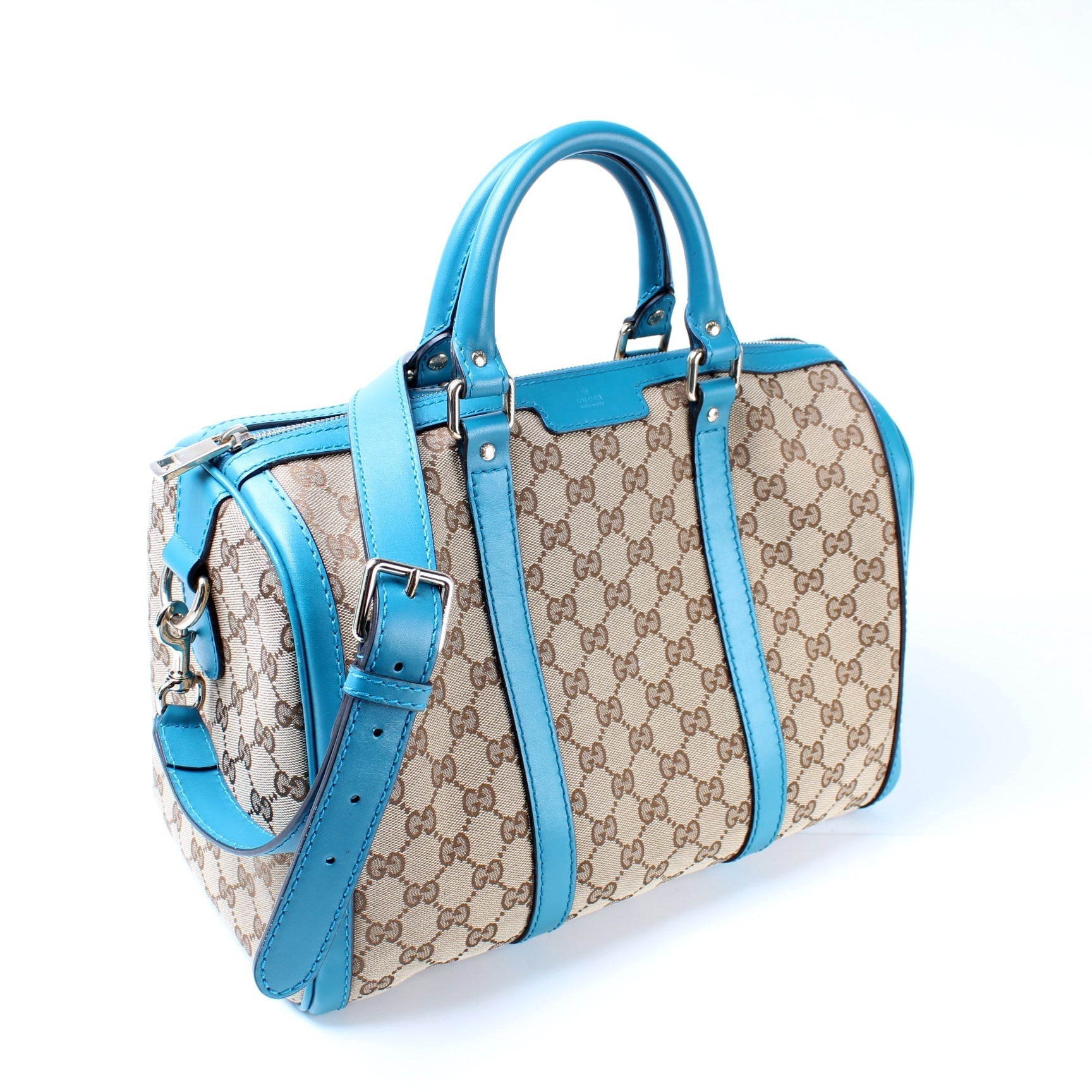 Gucci 247205 Boston Canvas Bag