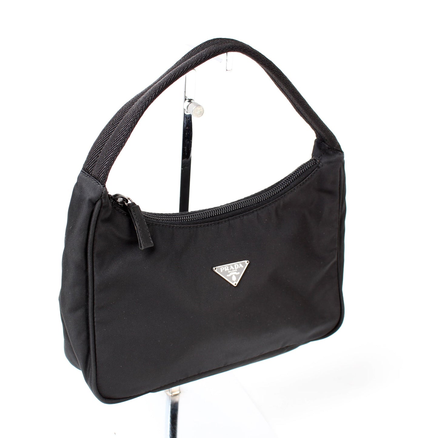 Prada Tessuto Nylon Small Hobo Bag