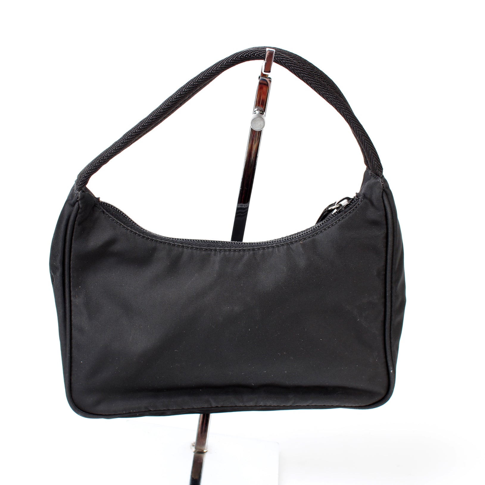 Prada Tessuto Nylon Small Hobo Bag