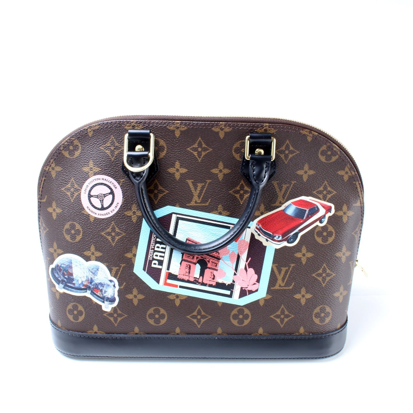 Louis Vuitton Alma PM Monogram World Tour