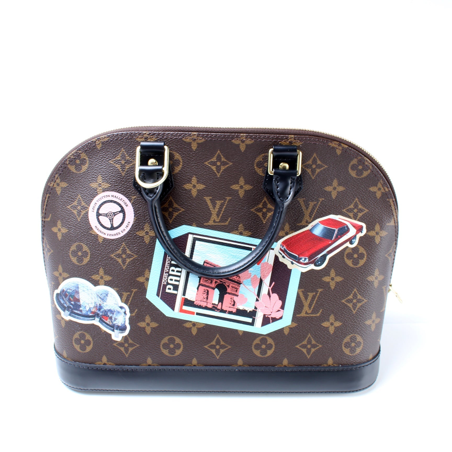 Louis Vuitton Alma PM Monogram World Tour