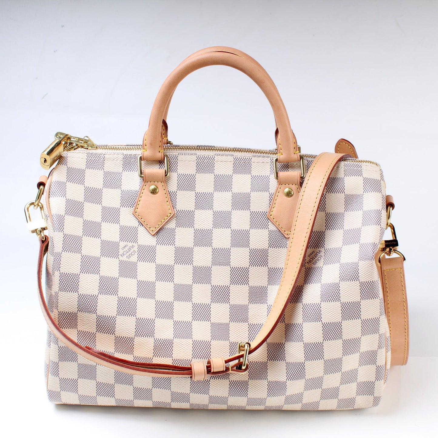 Louis Vuitton Speedy 30 Bandouliere Damier Azur