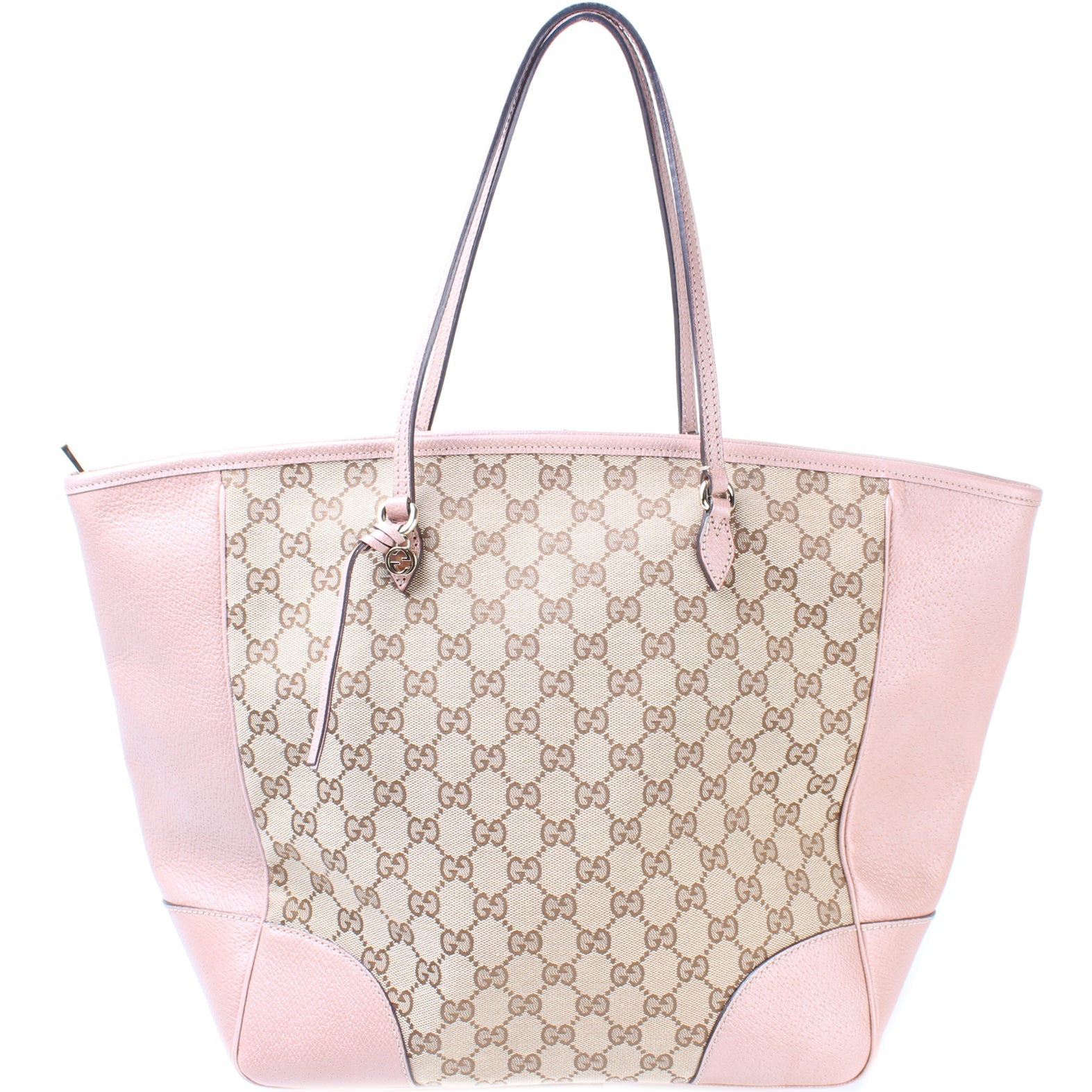 Gucci 323671 GG Canvas Bree Zip Tote Medium Bag