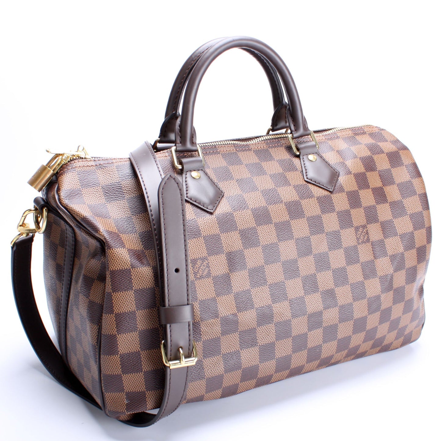 Louis Vuitton Speedy 30 Bandouliere Damier Ebene