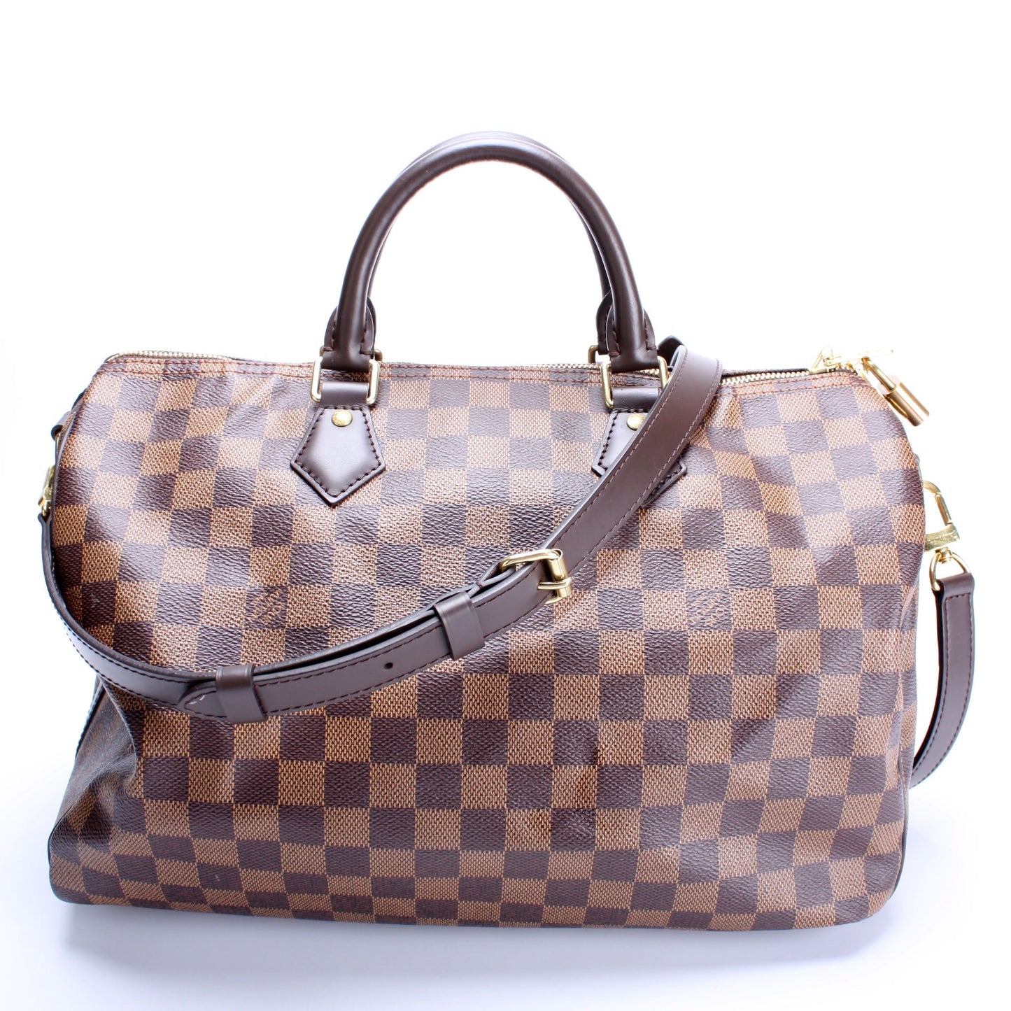Louis Vuitton Speedy 30 Bandouliere Damier Ebene