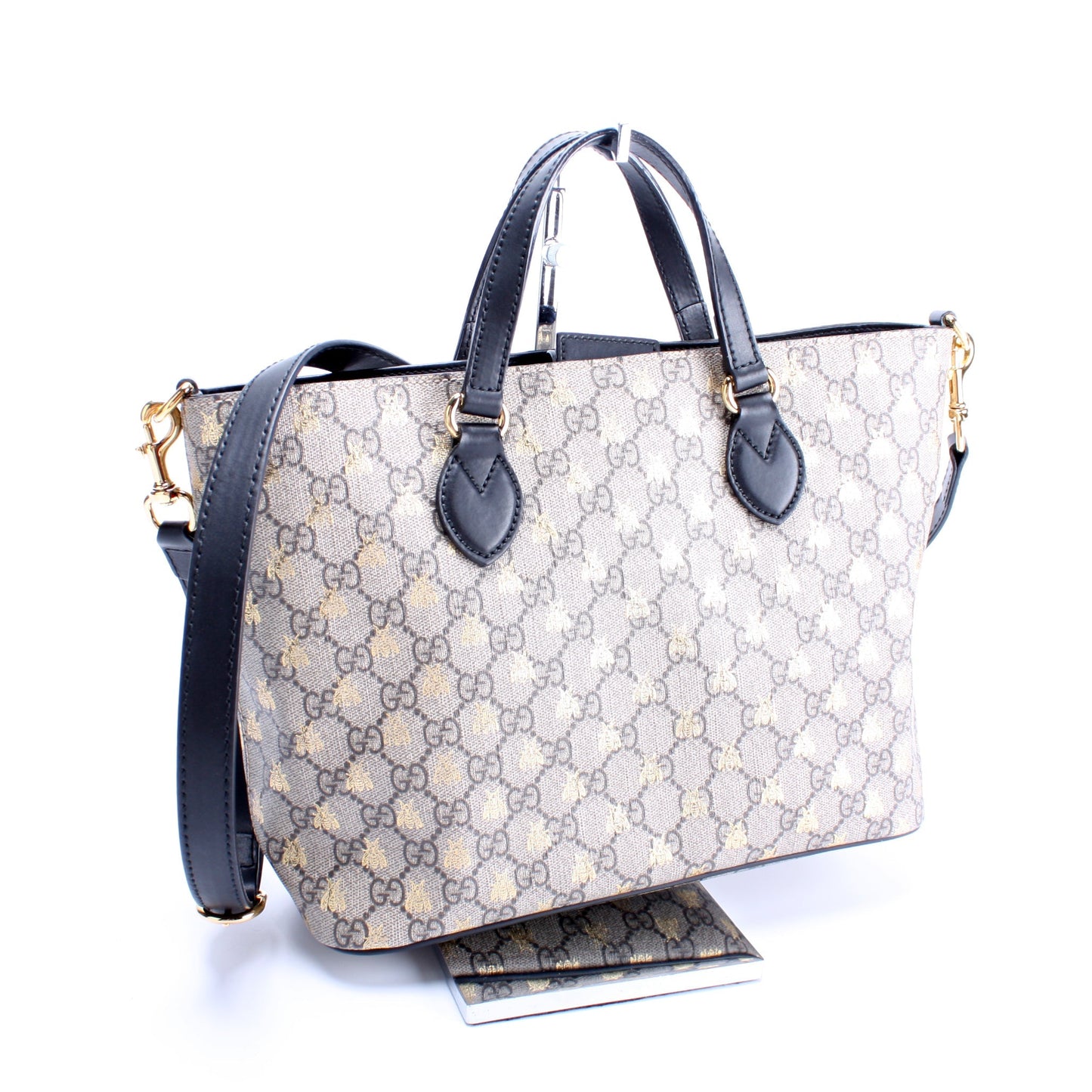Gucci 473887 GG Supreme Small Tote Bag